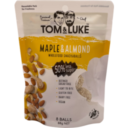 Photo of Tom & Luke Snackaballs Maple & Almond