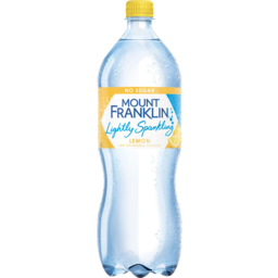 Photo of Mount Franklin Lightly Sparkling Lemon Hint Of Natural Flavour Bottle