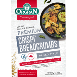 Photo of Orgran Gluten & Dairy Free Premium Crispi Breadcrumbs Panko Style
