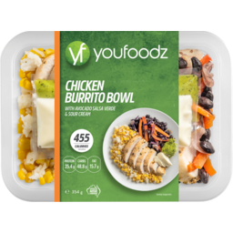 Photo of Youfoodz Chicken Burrito Bowl Ready To Eat Fresh Meal