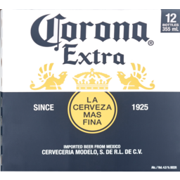 Photo of Corona Extra Bottles 12pk x355ml