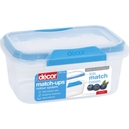 Photo of Decor Match Ups Oblong Container 1lt