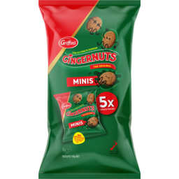 Photo of Griffins Gingernuts Minis Multi 5 Pack