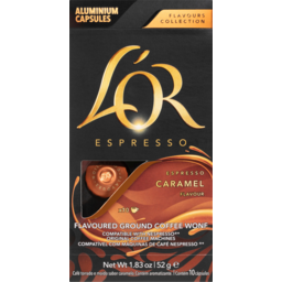 Photo of Lor Barista Caramel Coffee Capsules 10 Pack 52g