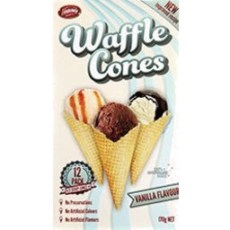 Photo of Scoopstar Vanilla Waffle Cones 8pk