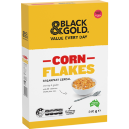 Photo of Black & Gold Corn Flakes
