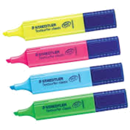 Photo of Stationery, Staedtler Textsurfer Classic Highlighters Assorted 4-pack