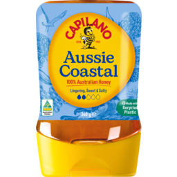 Photo of Capilano 100% Australian Lingering Sweet & Salty Aussie Coastal Honey Squeeze 340g
