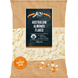 Photo of Jc's Australian Almonds Flaked 100gm
