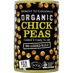 Photo of Honest To Goodness Organic Chickpeas 400gm