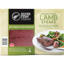 Photo of Silver Fern Farms Lamb Steaks 220g