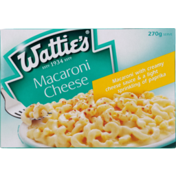 Photo of Wattie's Snack Meal Macaroni Cheese 270g