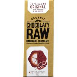 Photo of Chocolaty Raw 70% Cacao Original 75gm