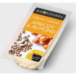 Photo of Moondarra Apricot & Almond Cream Cheese 120g