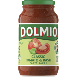 Photo of Dolmio Classic Tomato With Basil Pasta Sauce 500g