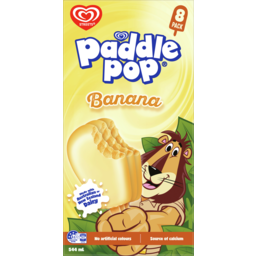 Photo of Paddle Pop Ice Cream Banana 8pk