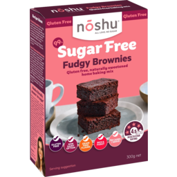 Photo of Noshu 99% Sugar Free Fudgy Brownies 300g