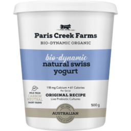 Photo of B.D Paris Creek Farm Swiss Style Yoghurt 500g
