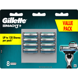 Photo of Gillette Mach 3+ Razor Cartridges 8 Pack