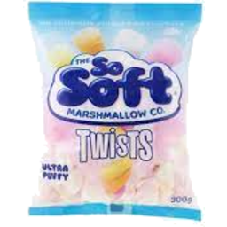 Photo of So Soft Marshmallows Twists 300g