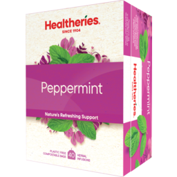Photo of Healtheries Tea Bags Peppermint 40 Pack