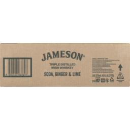 Photo of Jameson Lime Ginger Soda Can