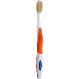 Photo of Toothbrush - Antibacterial Silver Green