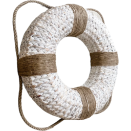 Photo of Ctc Lifebuoy Woven Wall Hanging 50cm Wh Wash