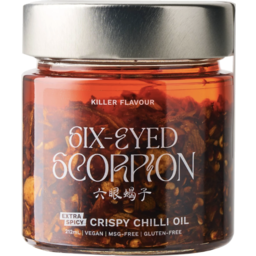 Photo of Six Eyed Scorpion Crispy Chilli Oil