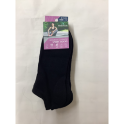 Photo of Womens Cushion Sport Sock 5-10 3 Pack