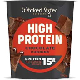 Photo of Wicked Sister Chocolate Pudding High Protein