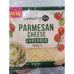 Photo of Community Co Shredded Parmesan Cheese