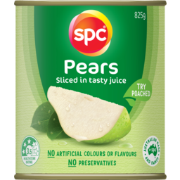 Photo of SPC Pears Sliced in Juice 825gm