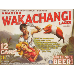 Photo of Wakachangi Lager Cans 12 Pack X 330ml