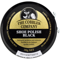 Photo of The Cobbler Company Polish Black 38gm