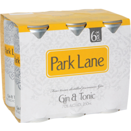 Photo of Park Lane 7% Gin & Tonic Cans