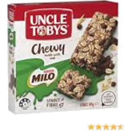 Photo of Uncle Toby Muesi Bar Chewy Milo 185gm