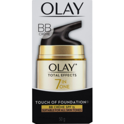 Photo of Olay Total Effects 7 In One Spf15 For All Skin Tones Bb Creme Touch Of Foundation