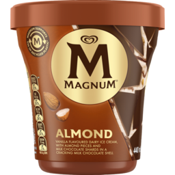 Photo of Streets Magnum Almond Ice Cream Tub 440ml