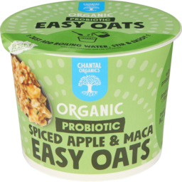 Photo of Chantal Organics - Easy Oats Spiced Apple & Maca 65g