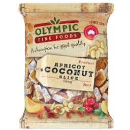 Photo of Olympic Snack Box Coconut Slice