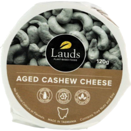 Photo of Lauds Aged Cashew Cheese 120g