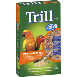 Photo of Trill Dry Bird Seed Small Parrot Mix 1.8kg Box