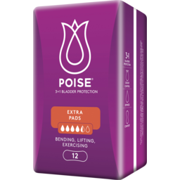 Photo of Poise Pads Extra 12 Pack 