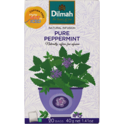 Photo of Dilmah Tea Bags Peppermint 20 Pack