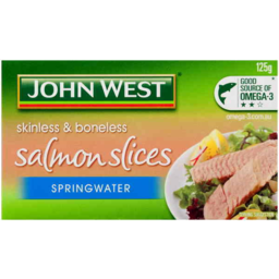 Photo of John West Salon Slices In Sprinwater 125gm
