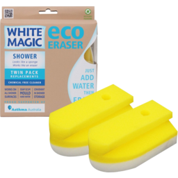 Photo of WHITE MAGIC Shower Eraser Replacement 2pk