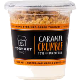 Photo of Yoghurt Shop Yoghurt Caramel Crumble 190g