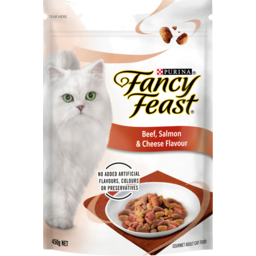 Photo of Fancy Feast Beef, Salmon & Cheese Dry Food 450g