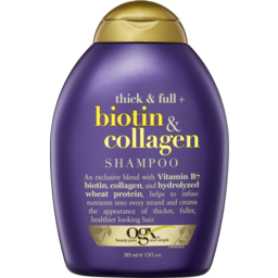 Photo of Ogx Thick & Full + Biotin & Collagen Shampoo 385ml